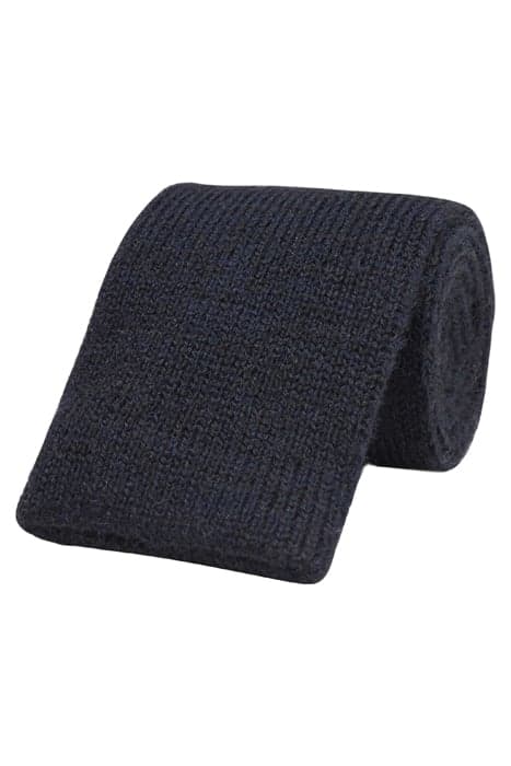 NAVY KNITTED TIE by Suitsupply