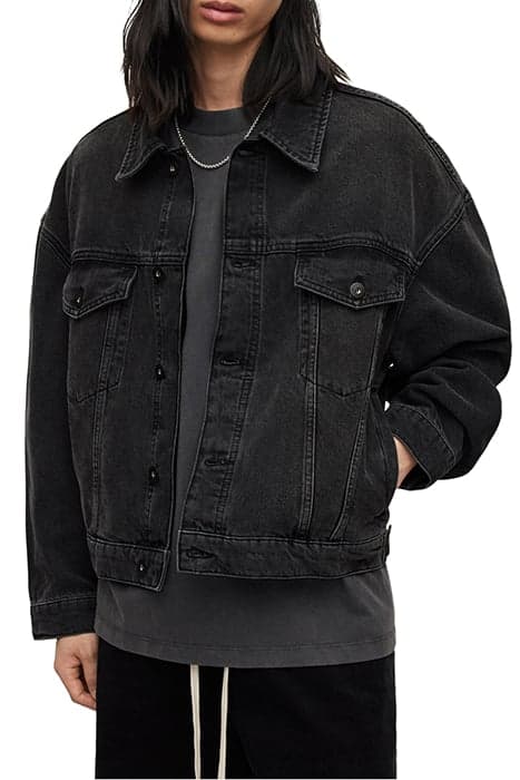 AVETS JACKET WASHED BLACK by AllSaints