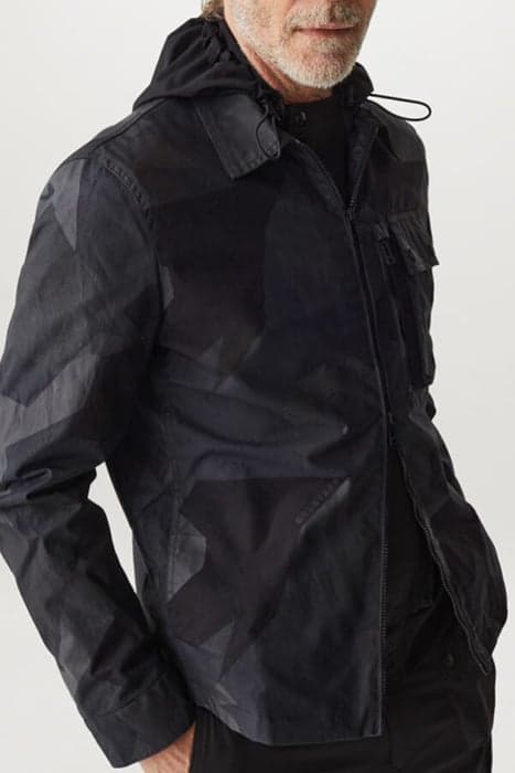 FRAGMENT PHOENIX RAIL OVERSHIRT BLACK by Belstaff