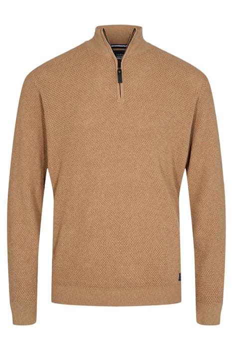 ALI STRUCTURE HALF ZIP++ CAMEL TINT MELANGE by Signal