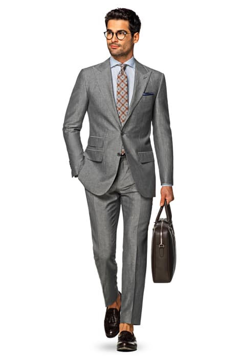 MID GREY WASHINGTON SUIT by Suitsupply