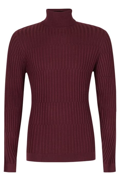 MA-SBSTRIPED ROLLNECK WINERED by Shoeby