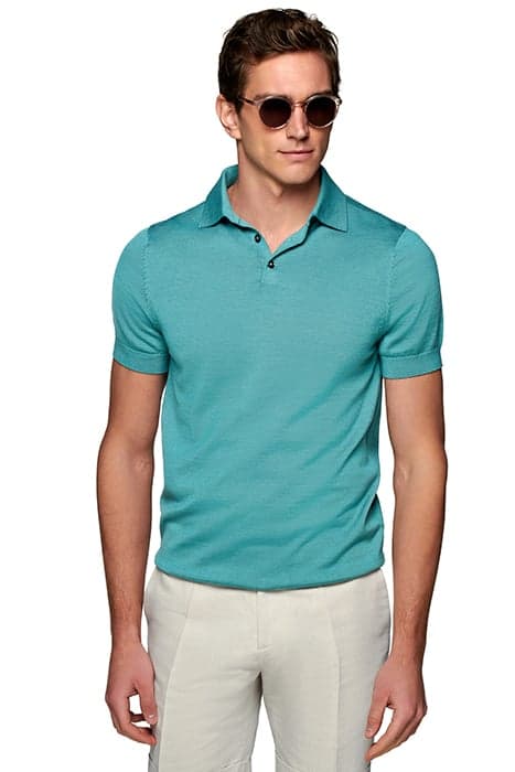 GREEN POLO SHIRT by Suitsupply