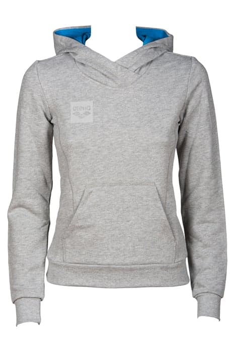 W ESSENTIAL HOODIE MEDIUM GREY MELANGE by Arena