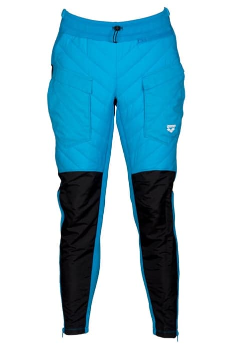 HALF-QUILTED PANT CYAN BLACK by Arena