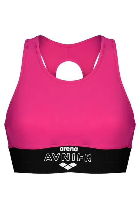 W ARENA AVNIER BRA TOP ROSE VIOLET BLACK by Arena