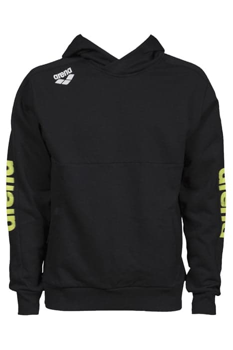 TE HOODED SWEAT BLACK by Arena