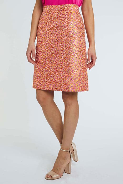 SKIRT IN JACQUARD MULTICOLOR MULTICOLOR by Paule Ka