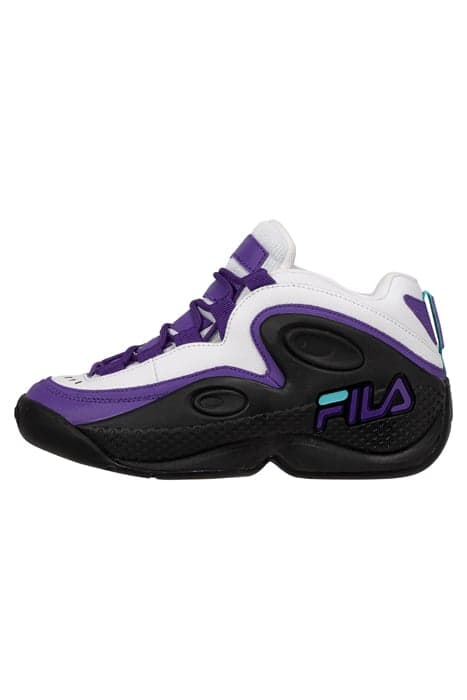 GRANT HILL 3 MID WMN BLACK-ELECTRIC PURPLE by FILA