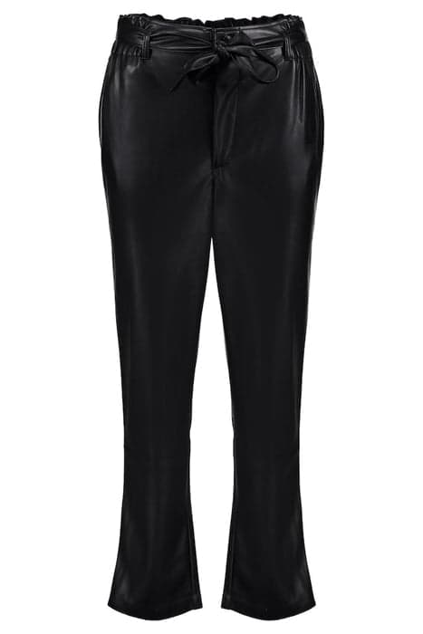 PU PANT HEIGH WAIST BLACK by Geisha