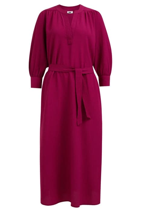 DRESS MID LENGTH FUCHSIA by WE Fashion