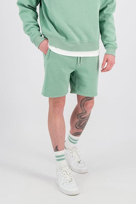 SPIN SWEATSHORT LIGHT GREEN by Black Bananas