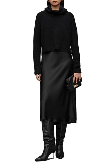 TIERNY ROLL NECK DRE BLACK by AllSaints