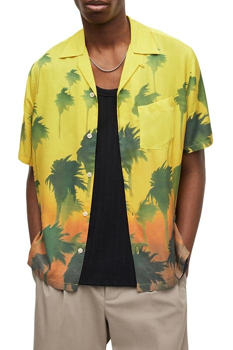 ISLANDS SS SHIRT TEQUILA YELLOW by AllSaints