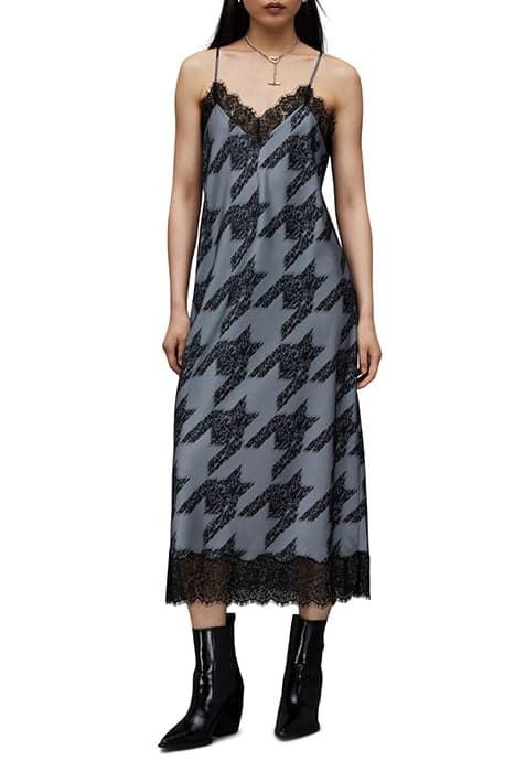 TIGI TONI DRESS GREY by AllSaints