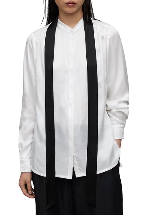 TONI SHIRT WHITE/BLACK by AllSaints