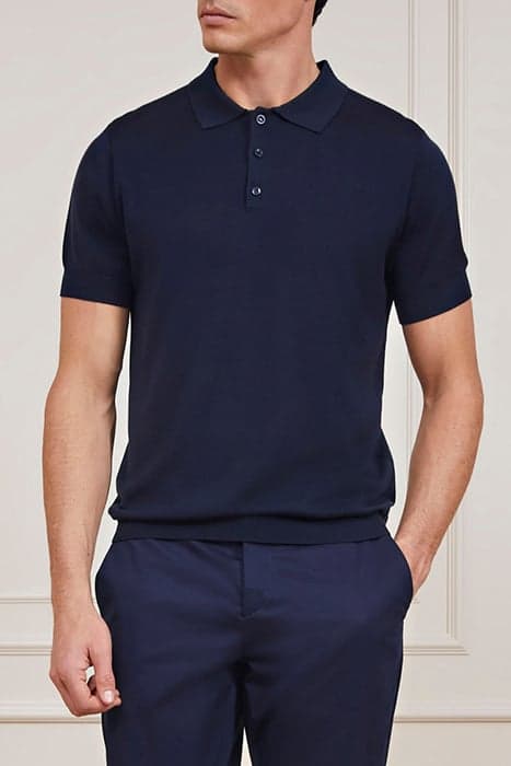 SILK SS POLO SWTR SMART BLUE by Marciano by Guess