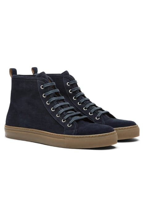 BLUE HIGH TOP SNEAKER by Suitsupply