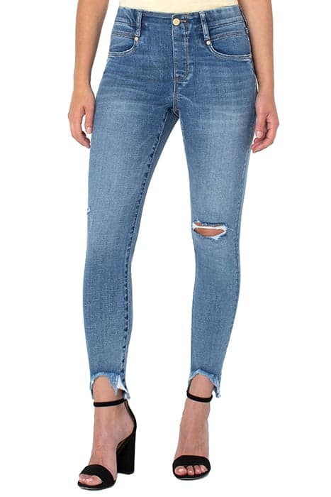 GIA GLIDER CROP SKINNY JOHNSON by Liverpool