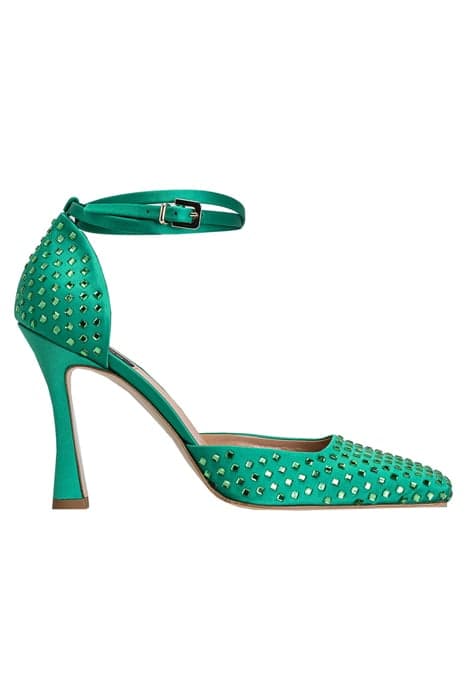 FIENO DECOLLETE RASO FULL STRA FERN GREEN by PINKO