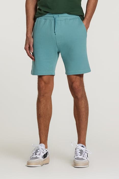 MEN SWEAT SHORTS SOLID STEVE CAMEO BLUE by Shiwi