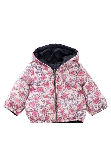 BABY GIRLS' NAVY/FLORAL PAISLEY REVERSIBLE PADDED JACKET by IKKS