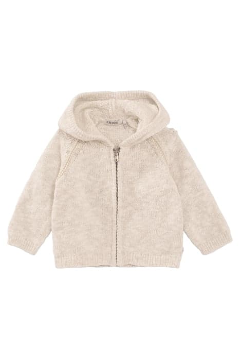 BABY GIRLS' OFF-WHITE GLITTERY KNIT CARDIGAN by IKKS