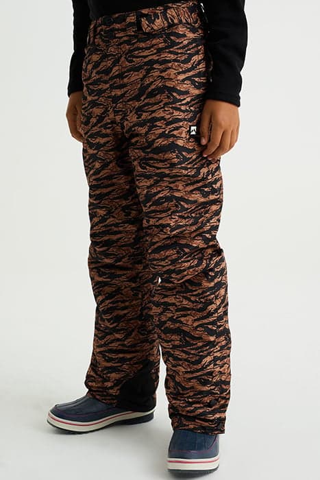 SNOW PANTS BROWN by WE Fashion