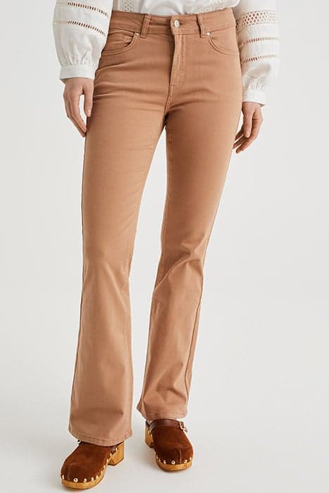 TROUSER LIGHT BROWN by WE Fashion