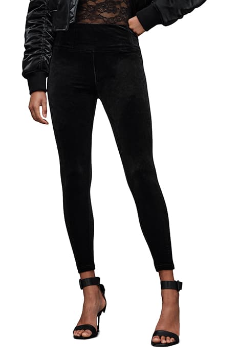 CORA VELVET LEGGING BLACK by AllSaints