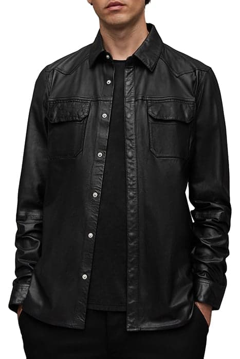 IVAN SHIRT BLACK by AllSaints