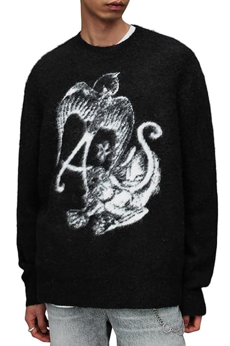 WILDER CREW BLACK by AllSaints