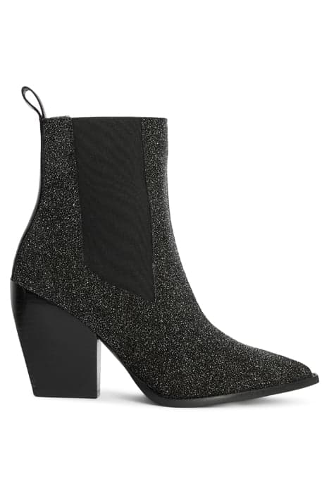 RIA SPARKLE BOOT BLACK by AllSaints