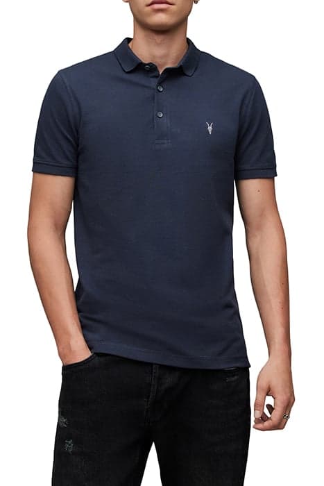 REFORM SS POLO CADET BLUE by AllSaints