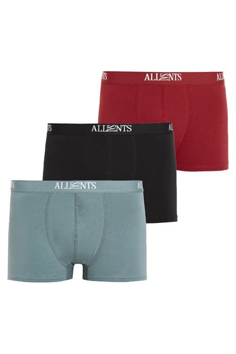 WREN BOXER JET BLK/GREY/RED by AllSaints