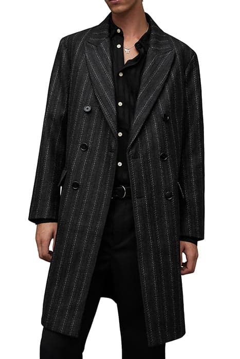 LOVELL COAT CHARCOAL by AllSaints