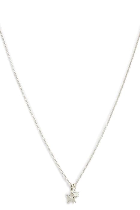 ASTAR CHARM NECKLACE WARM SILVER by AllSaints