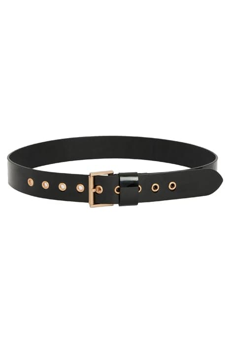 AS ROCKS PATENT BELT BLACK by AllSaints