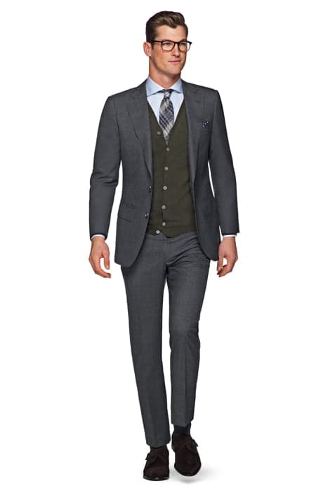 SUIT-GREY DARK GREY by Suitsupply