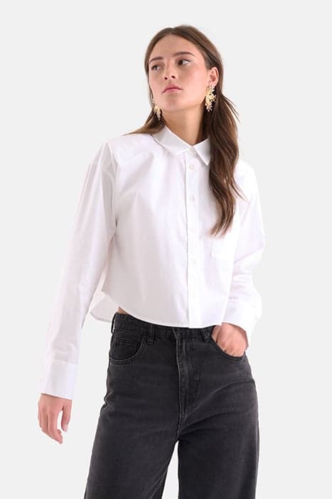 LA-SBCROPPED CLASSIC SHIRT by Shoeby