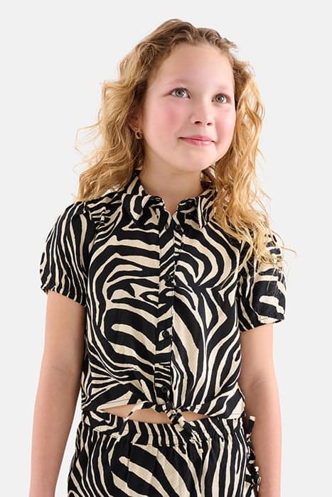 GAA- SBSUM ZEBRA BLOUSE by Shoeby