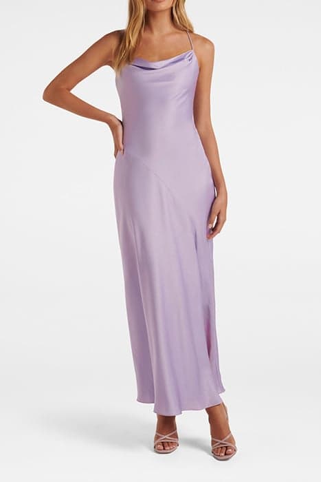 BLAIR BACK DETAIL MAXI DRESS BLOSSOMING LILAC by Forever New