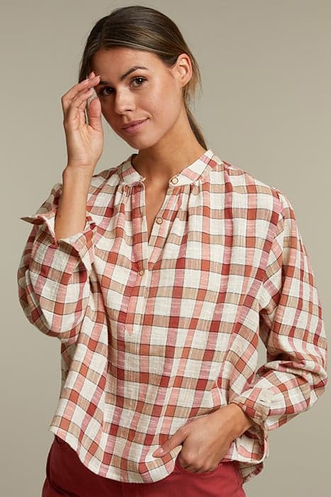 CHECKED LONG SLEEVES SHIRT by River Woods