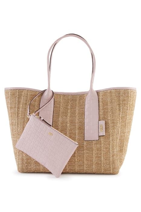 GRAYSON LG TOTE NATRL/LOTUS by DKNY