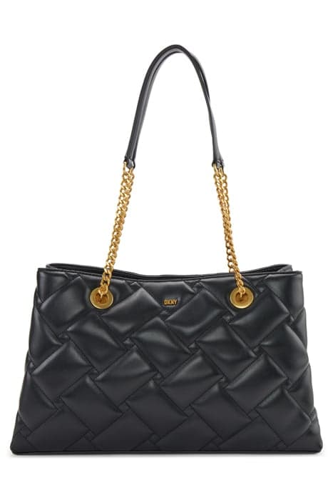 WILLOW TOTE BLACK/GOLD by DKNY