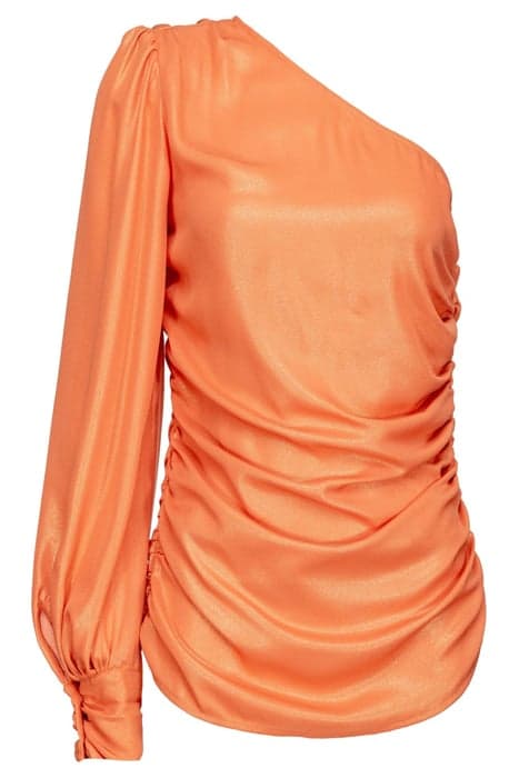 BIRILLO BLUSA GEORGETTE LAMINA BRENDY MELON by PINKO