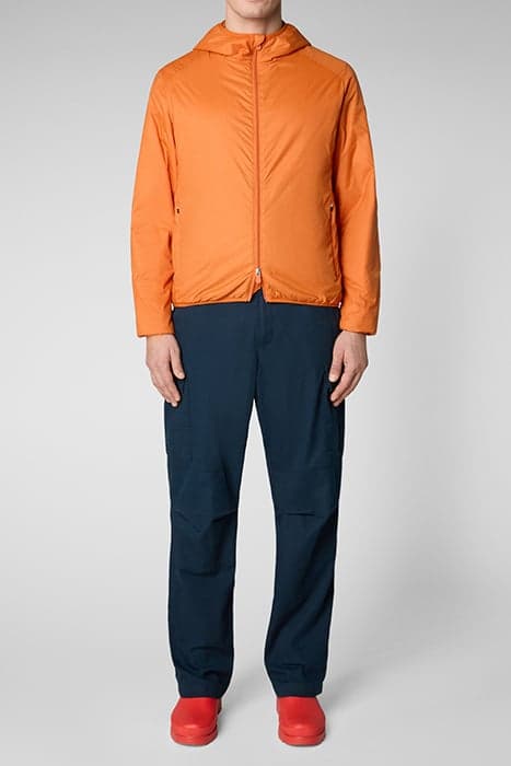 MAYSON HOODED JACKET AMBER ORANGE by Save The Duck