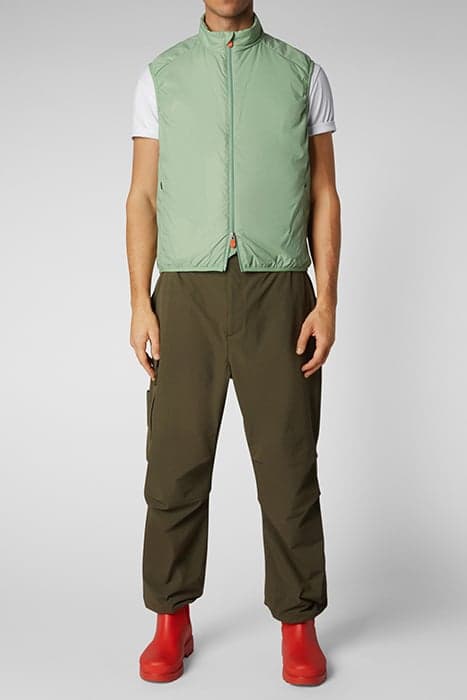 ORPHEUS VEST MINT GREEN by Save The Duck