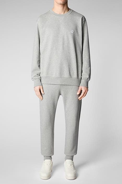 SILAS CREWNECK   LIGHT GREY MELANGE by Save The Duck