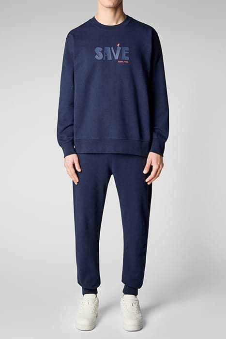 RENAN CREWNECK  NAVY BLUE by Save The Duck